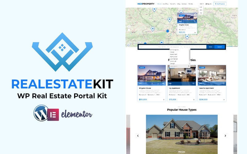 real estate directory kit pro for wordpress original