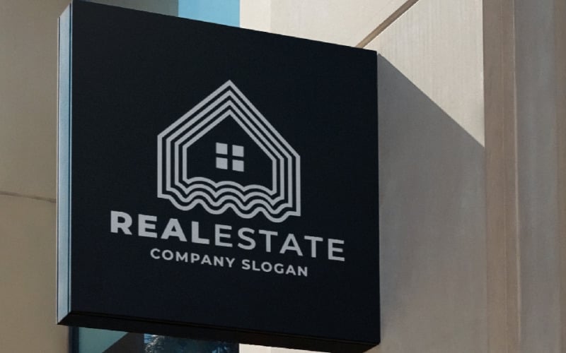 real estate lines logo temp original