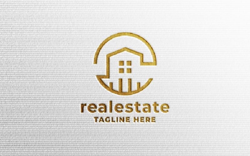 real estate logo pro template original