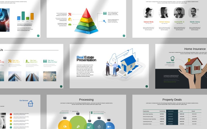 real estate powerpoint presentation original