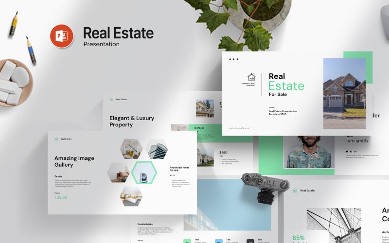 real estate presentation template original