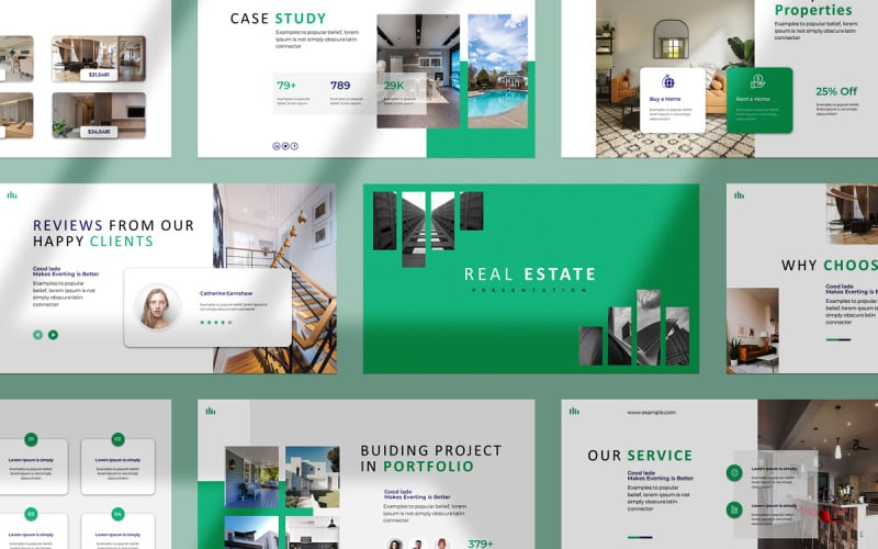 real estate presentation template original