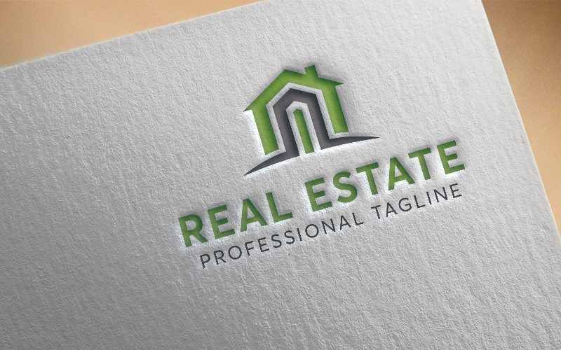 real estates logo template original