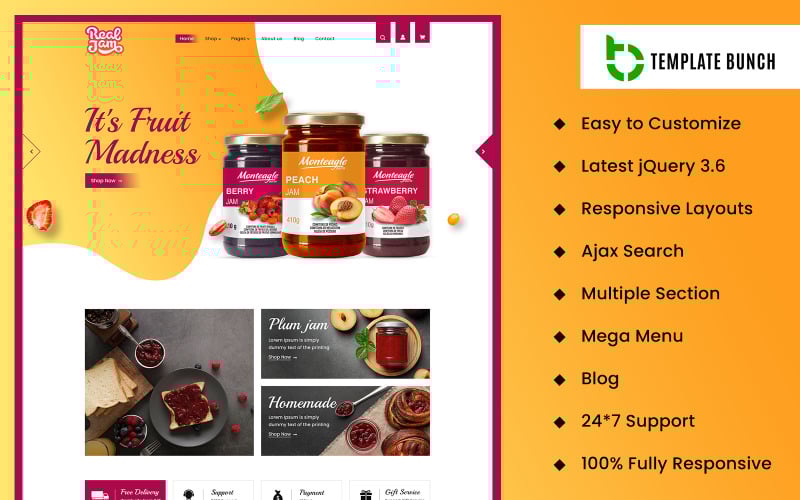 real jam prestashop themes and website templates for ecommerce website design original