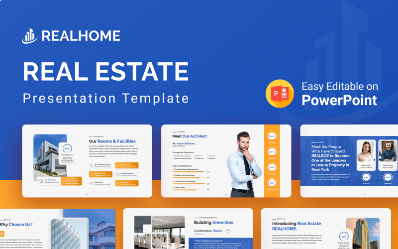 realhome real estate powerpoint presentation template original