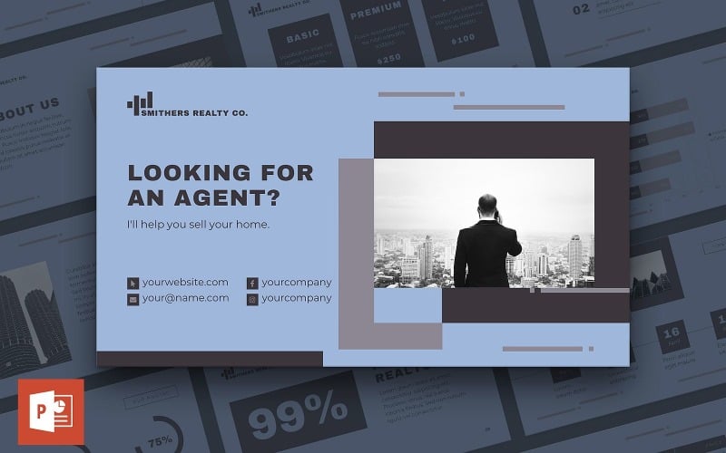 realtor presentation powerpoint template original