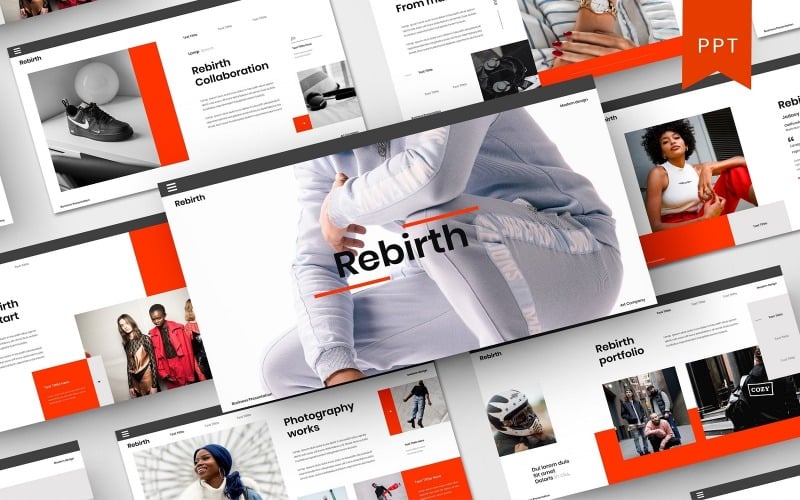rebirth business powerpoint template original