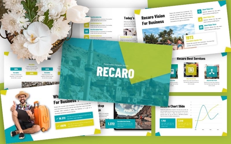 recaro business powerpoint template original