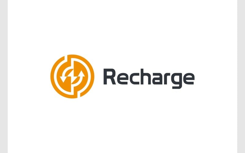 recharge volt energy logo original