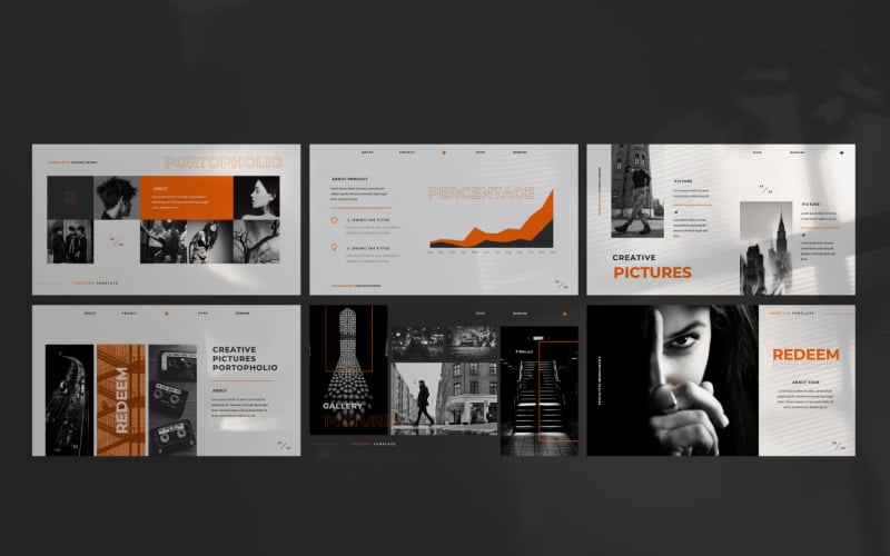 redeem creative powerpoint template original