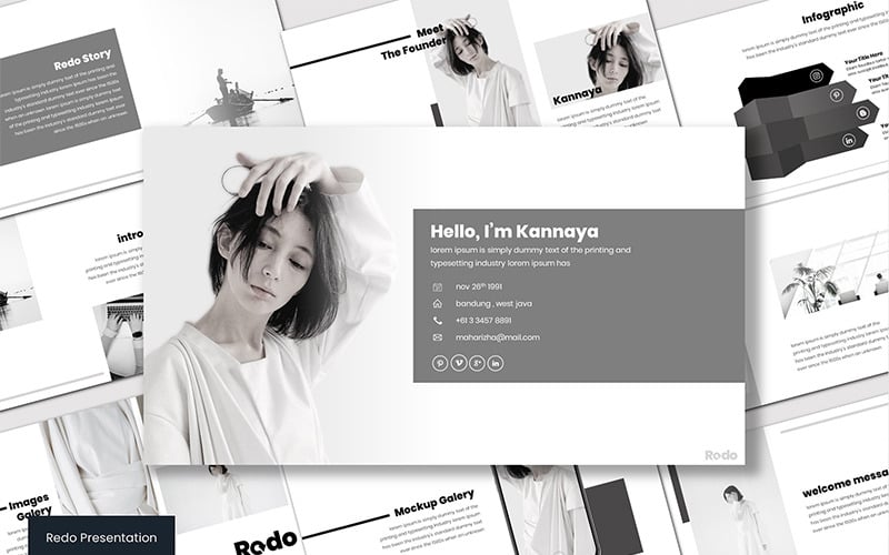 redo powerpoint template original
