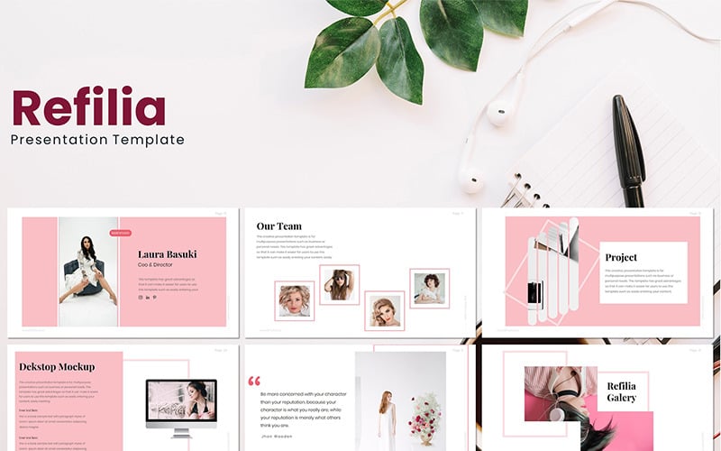 refilia powerpoint template original