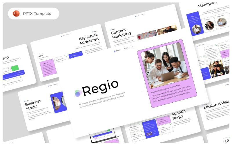 regio multipurpose powerpoint presentation template original