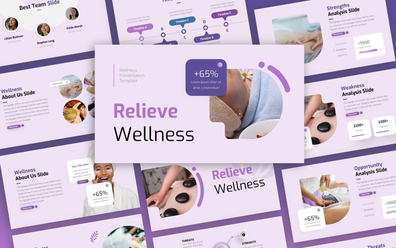 relieve wellness multipurpose powerpoint template original