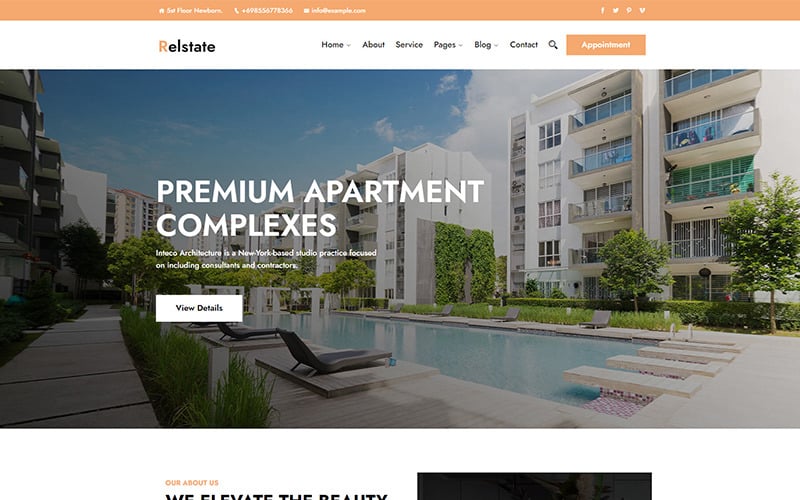 relstate realestate responsive wordpress theme original
