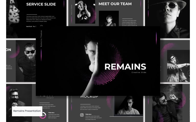 remains powerpoint template original