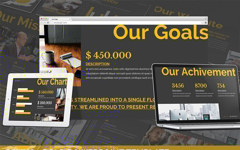 remus bold powerpoint template original