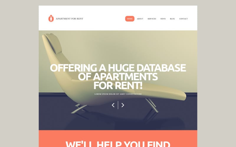 rental services wordpress theme original