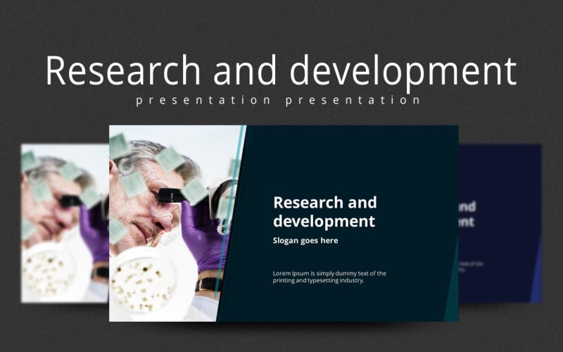 research and development powerpoint template original