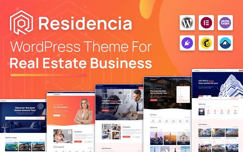 residencia real estate wordpress theme original