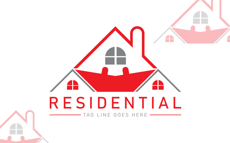 residential logo template hotel logo original