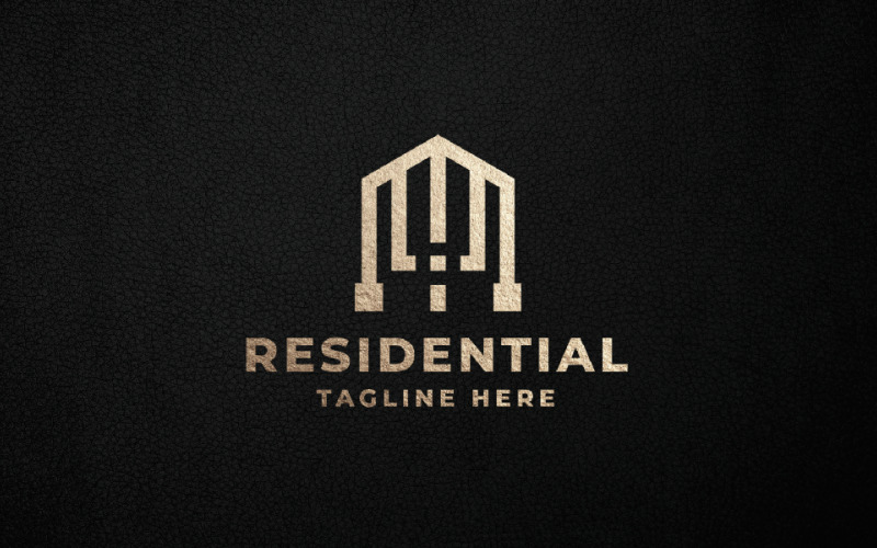 residential real estate pro logo template original