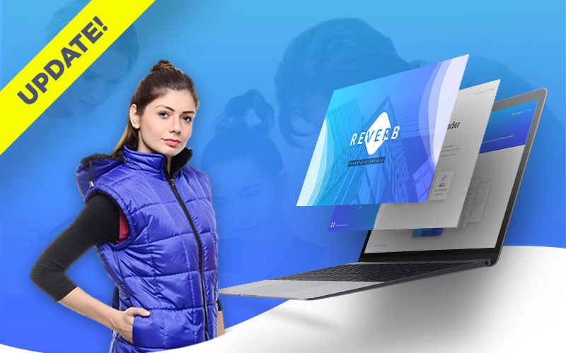reverb business presentation powerpoint template original