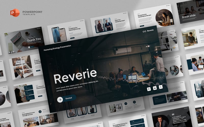 reverie marketing strategy powerpoint template original