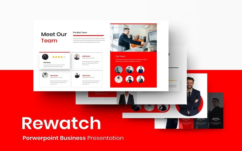 rewatch busines powerpoint template original