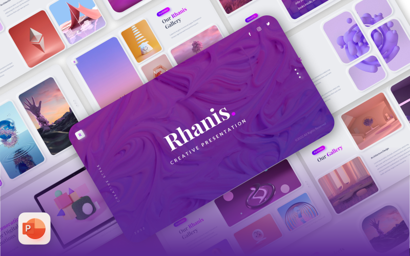 rhanis creative business powerpoint template original