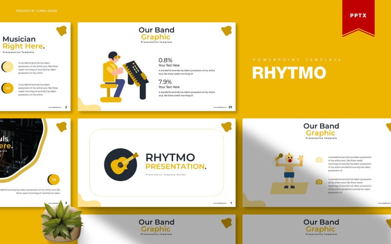 rhytmo powerpoint template original