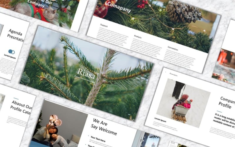 riasa powerpoint template original