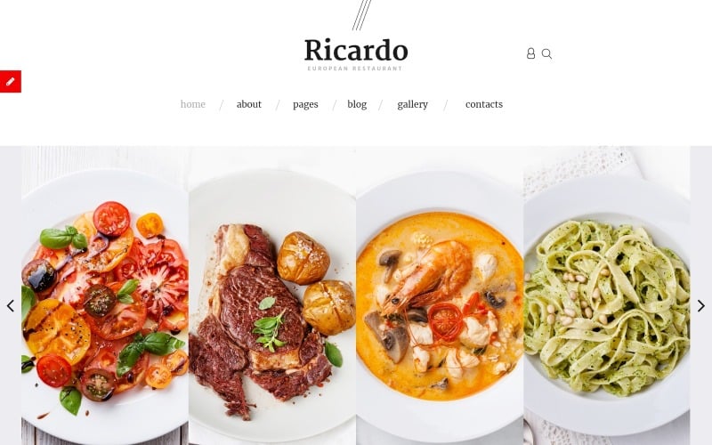 ricardo joomla template original