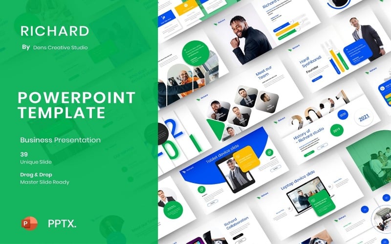 richard business powerpoint template original