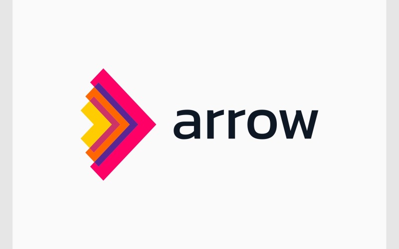 right arrow cursor modern logo original