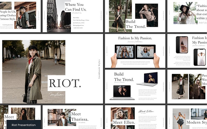 riot powerpoint template original
