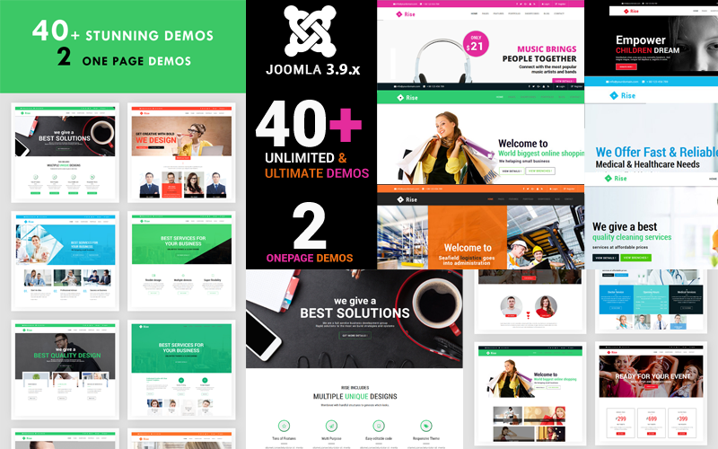 rise responsive multipurpose creative joomla template original