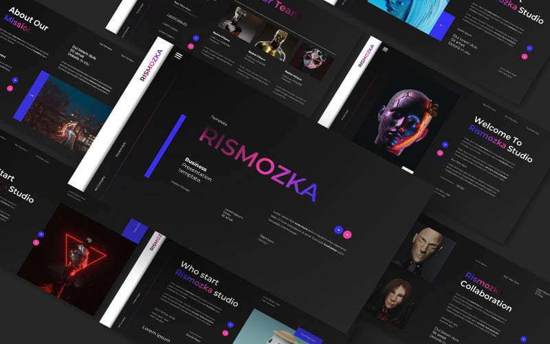 rismozka business powerpoint template original