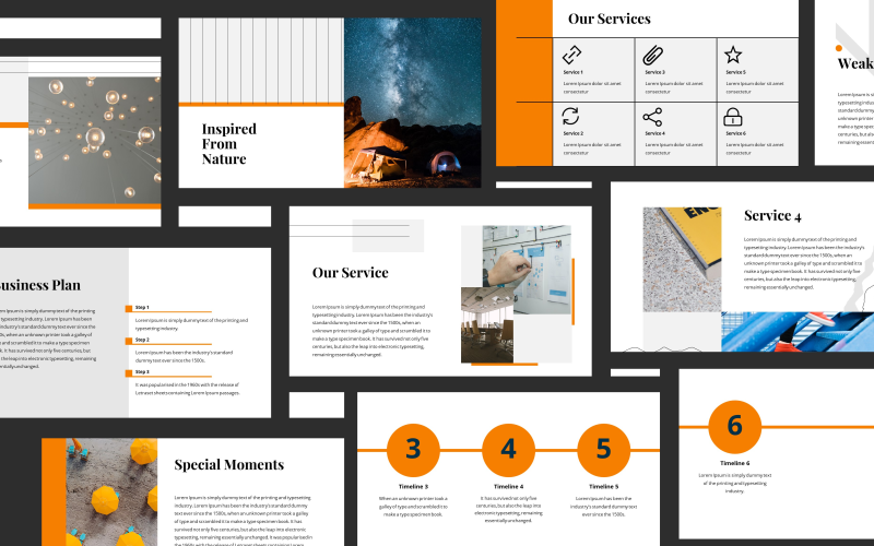 rizette modern presentation powerpoint template original