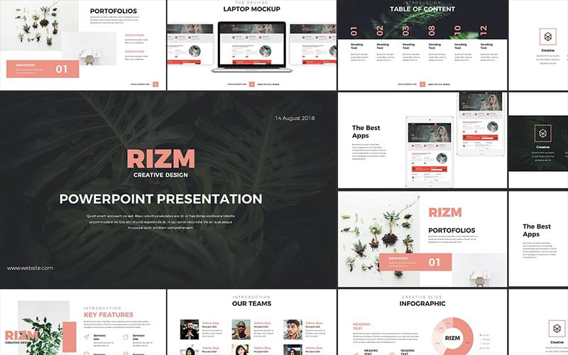 rizm powerpoint template original