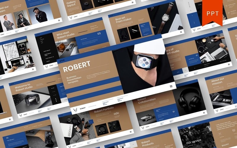 robert powerpoint template original