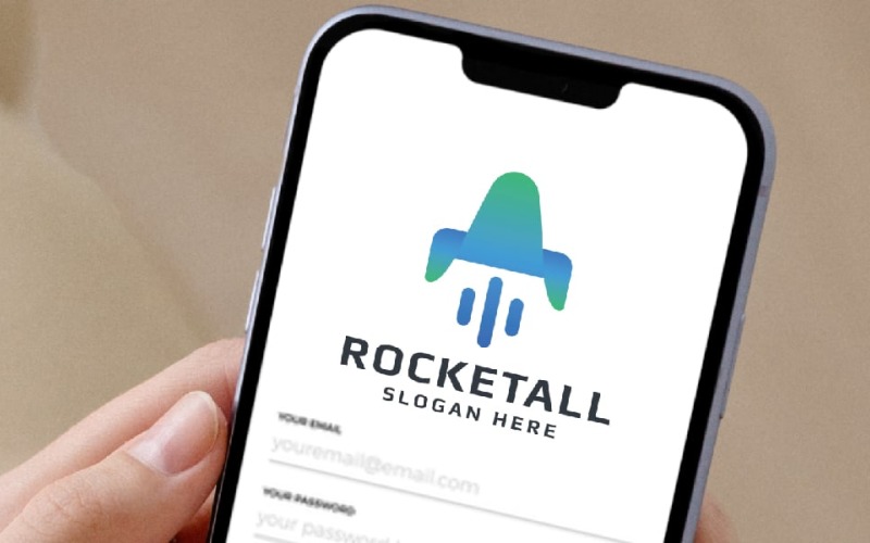 rocket launch pro business logo original
