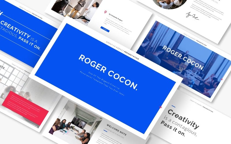 roger cocon creative powerpoint template original