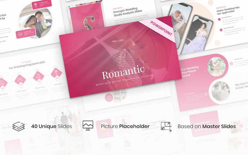 romantic wedding organizer powerpoint original
