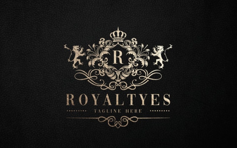 royaltyes letter r logo temp original