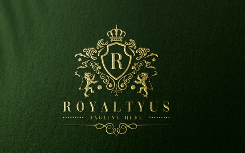 royaltyus letter r logo temp original
