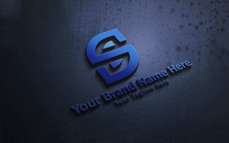 s vector logo design template original