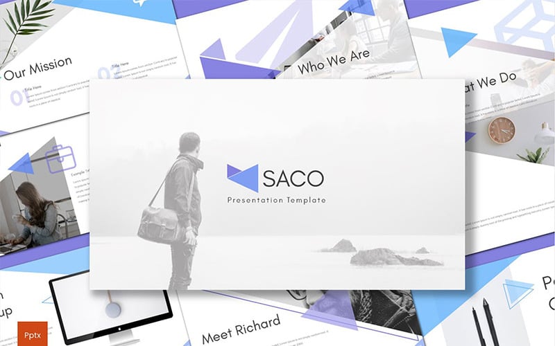 saco powerpoint template original