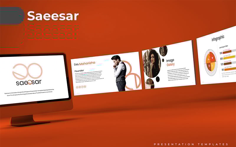 saeesar powerpoint template original