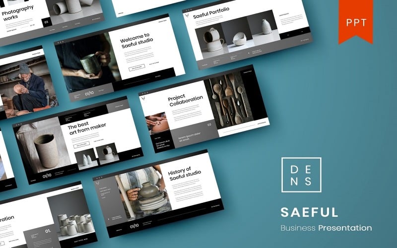 saeful business powerpoint template original